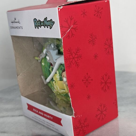 Hallmark Rick and Morty Christmas Ornament Adult Swim Cartoon Network Gift Boxed - Picture 6 of 7